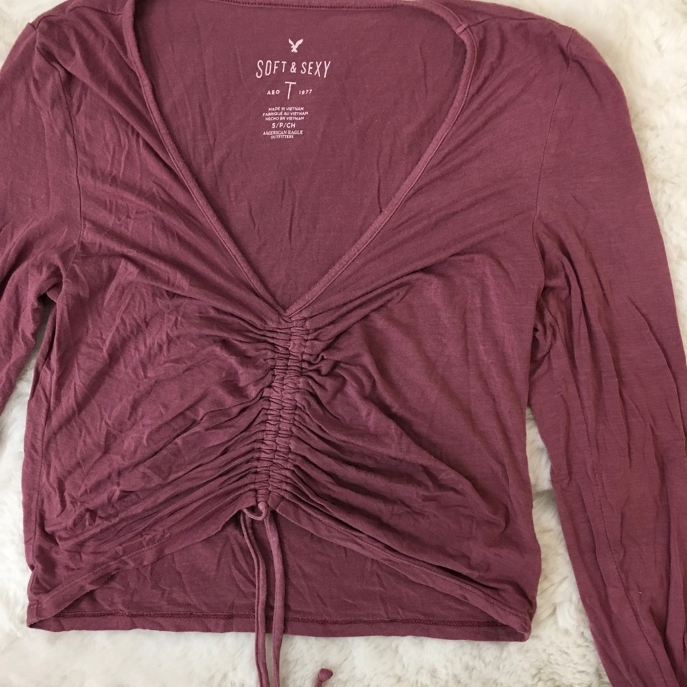 SOFT & SEXY AMERICAN EAGLE COLLECTION CROP TOP